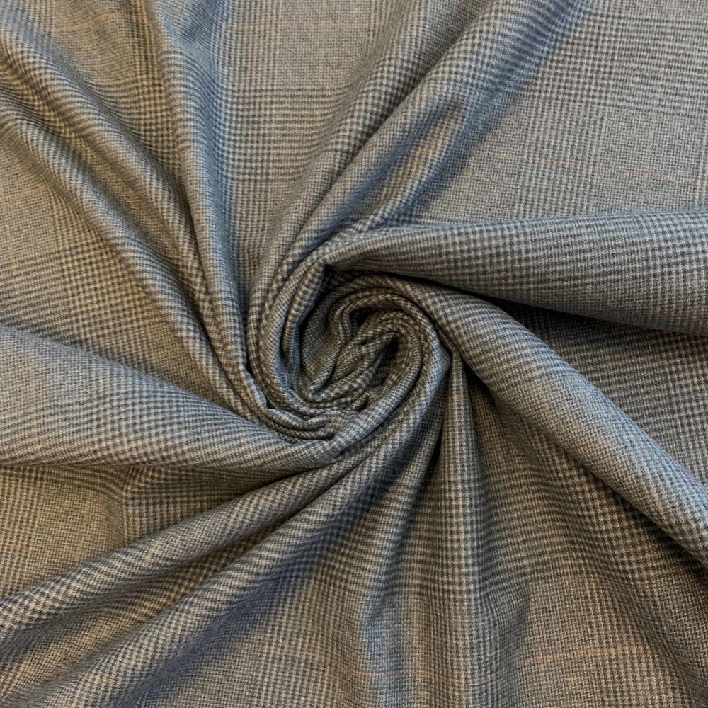 Flanelle Carreaux Prince de Galles 3834