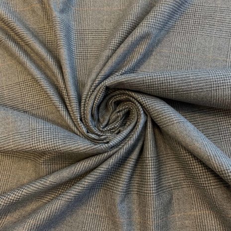 Flanelle Carreaux Prince de Galles 3834