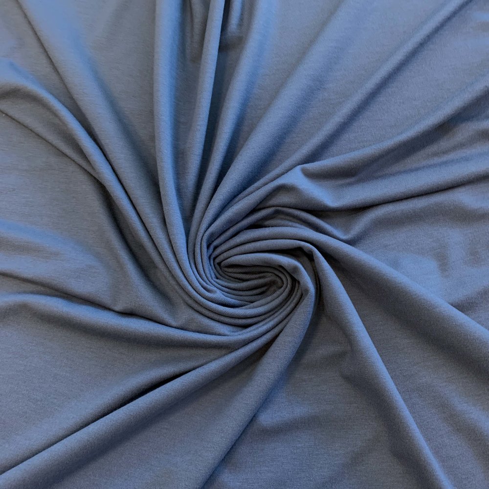 Jersey Viscose Premium PV22 - bleu jean Jersey Viscose Premium PV22 - bleu jean