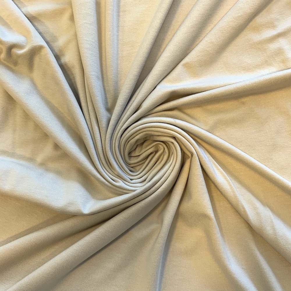 Premium Viskose Jersey PV25 - hellbeige