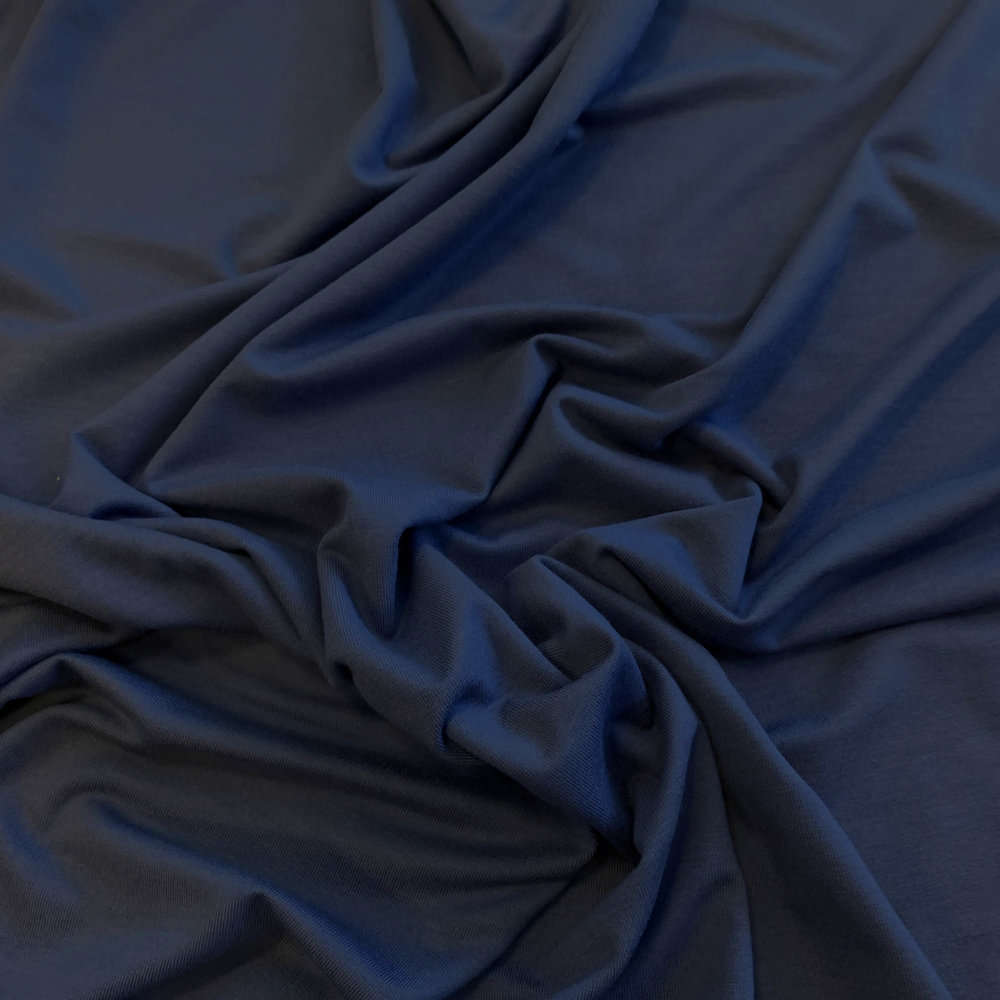 Premium Viscose Jersey PV26 - dark blue