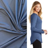 Premium Viskose Jersey PV22 - jeansblau Premium Viskose Jersey PV22 - jeansblau