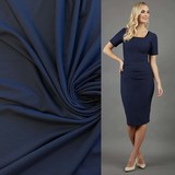 Jersey Viscose Premium PV26 - bleu foncé Jersey Viscose Premium PV26 - bleu foncé