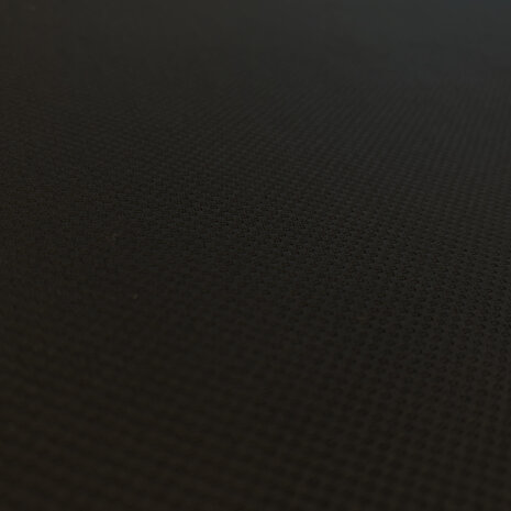 Coton stretch structure gaufrée 3871 - noir