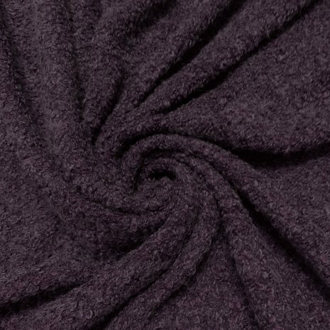Tricot Bouclé BB33 - Violet Foncé Tricot Bouclé BB33 - Violet Foncé