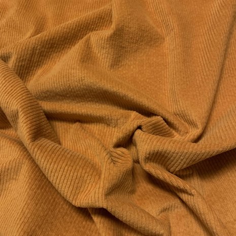 Coton Velours Côtelé Stretch AB02 - Ocre Coton Velours Côtelé Stretch AB02 - Ocre