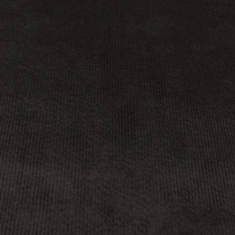 Coton Velours Côtelé Stretch AB03 - Noir Coton Velours Côtelé Stretch AB03 - Noir