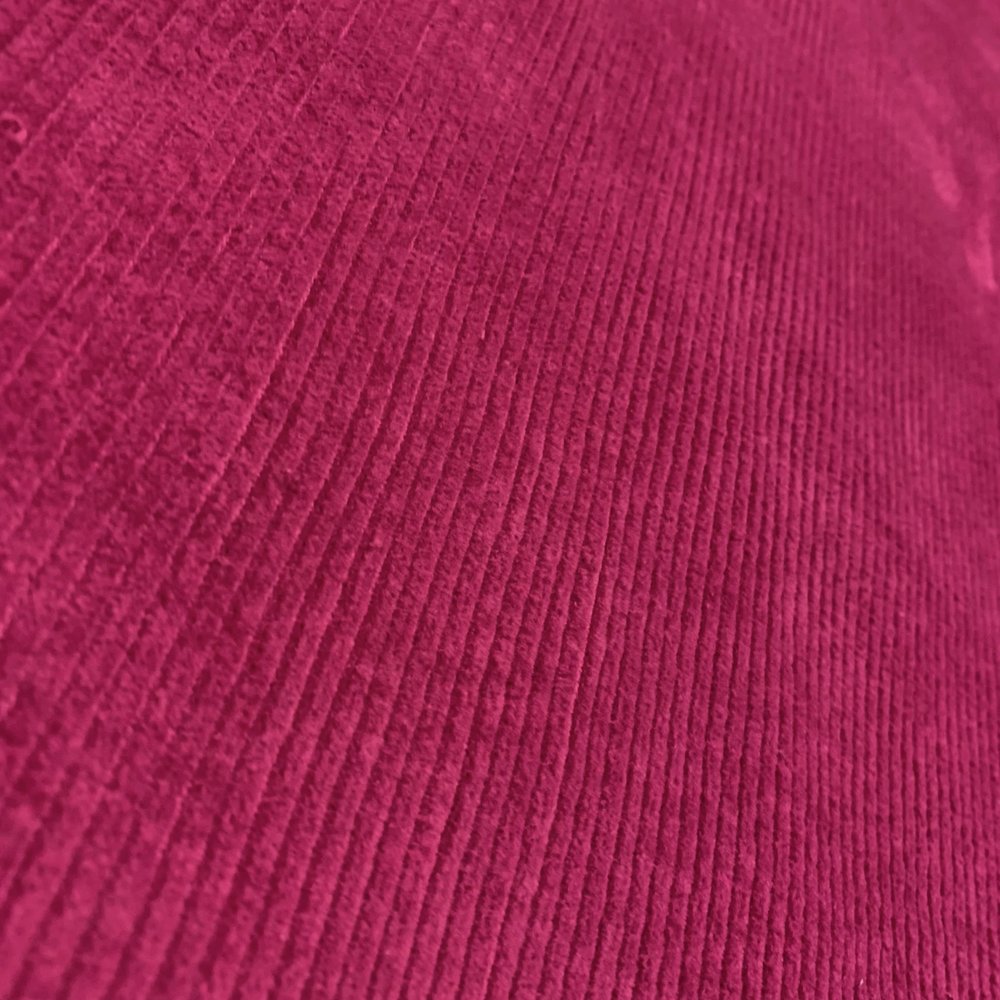 Katoen Corduroy Stretch AB04 - Donker Fuchsia