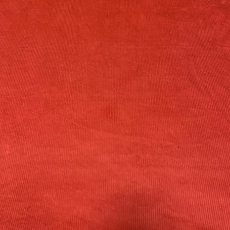 Katoen Corduroy Stretch AB09 - Fel Rood