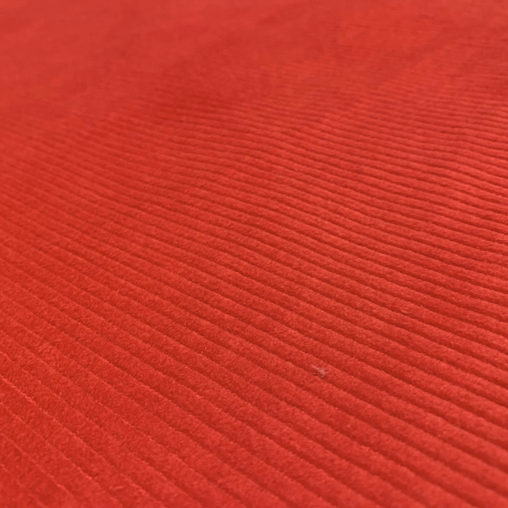Coton Velours Côtelé Stretch AB09 - Rouge Vif