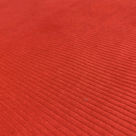 Cotton Corduroy Stretch AB09 - Bright Red