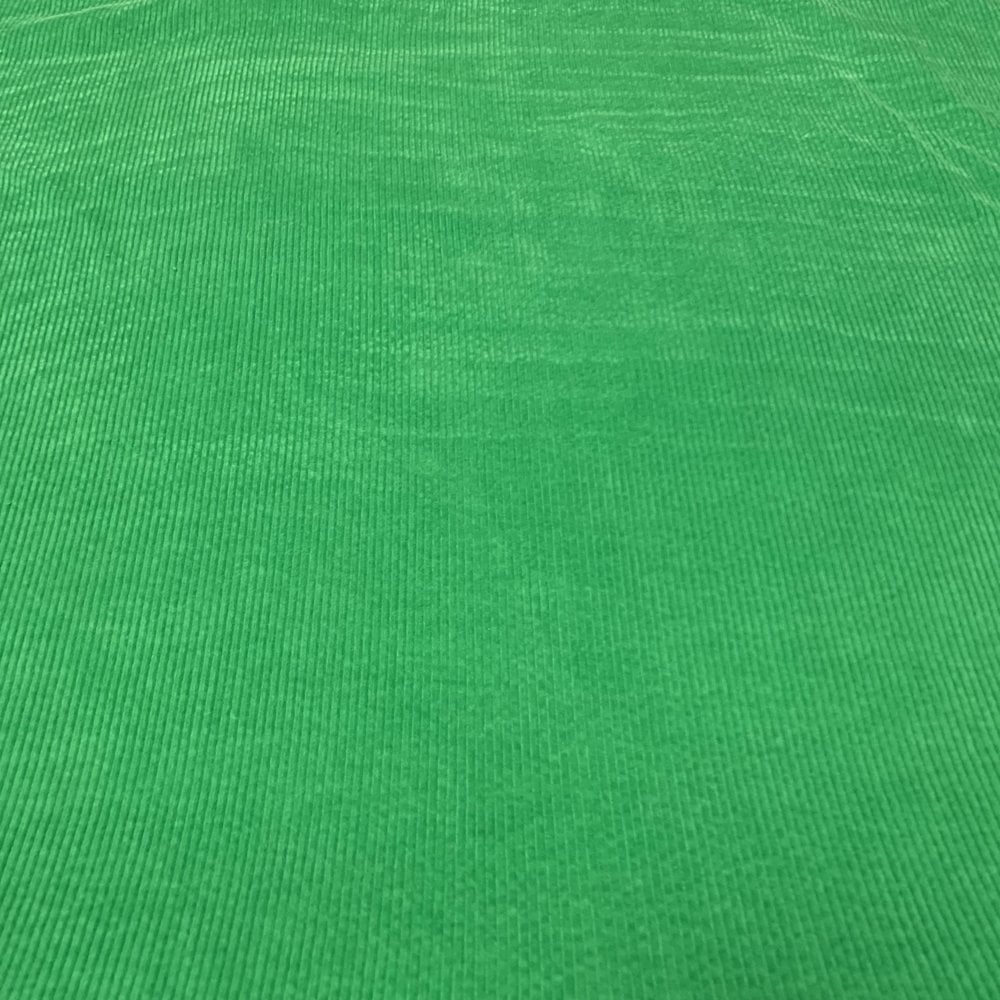 Katoen Corduroy Stretch AB10 - Smaragd Groen Katoen Corduroy Stretch AB10 - Smaragd Groen