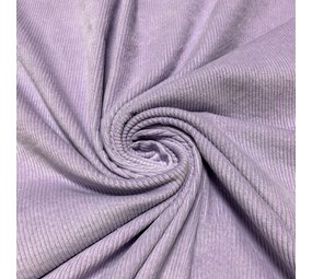 Coton Velours Côtelé Stretch AB15 - Lilas Coton Velours Côtelé Stretch AB15 - Lilas