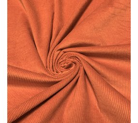 Katoen Corduroy Stretch AB16 - Oranje Katoen Corduroy Stretch AB16 - Oranje
