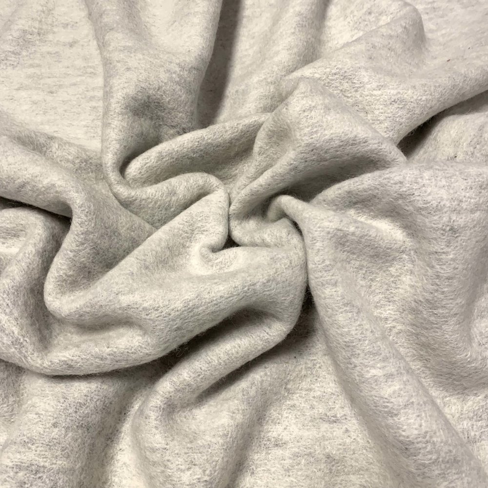 Laine bouillie Uni CW32 - blanc