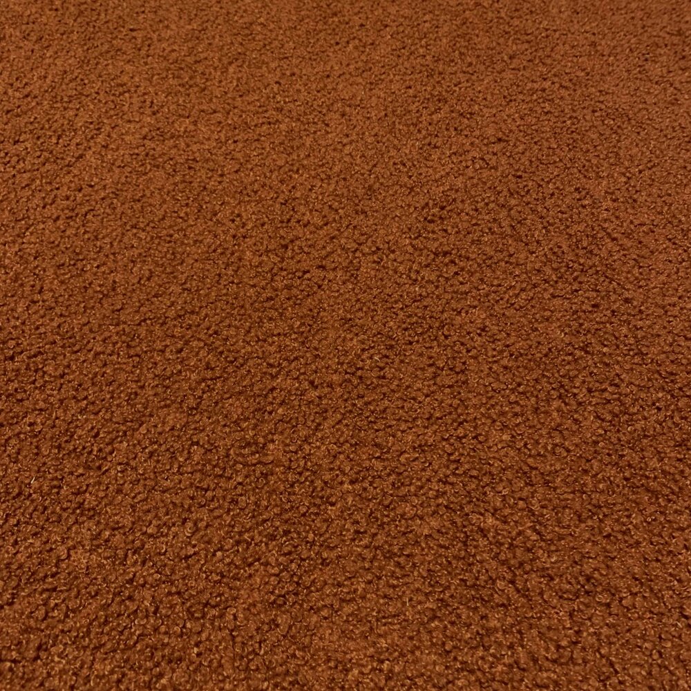 Teddy knit TD01 - brown/orange