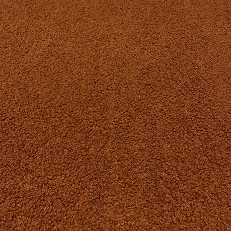 Teddy knit TD01 - brown/orange