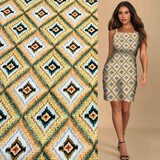 Aspect lin viscose jet d'encre 3961 Aspect lin viscose jet d'encre 3961