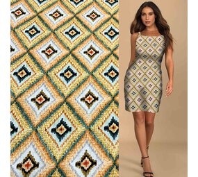 Aspect lin viscose jet d'encre 3961 Aspect lin viscose jet d'encre 3961