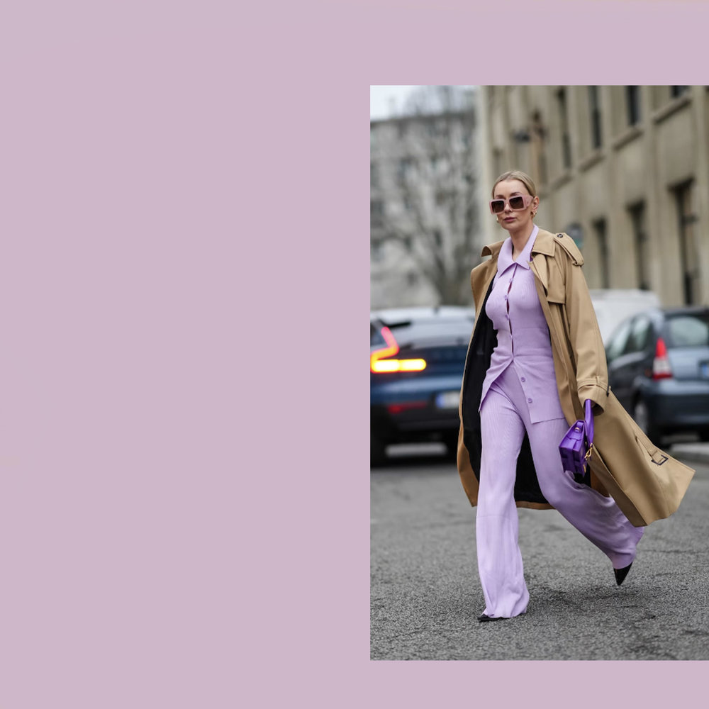 Gabardine Terlenka Stretch T56- lilas