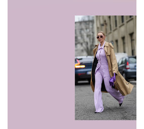 Gabardine Terlenka Stretch T56- lilas Gabardine Terlenka Stretch T56- lilas
