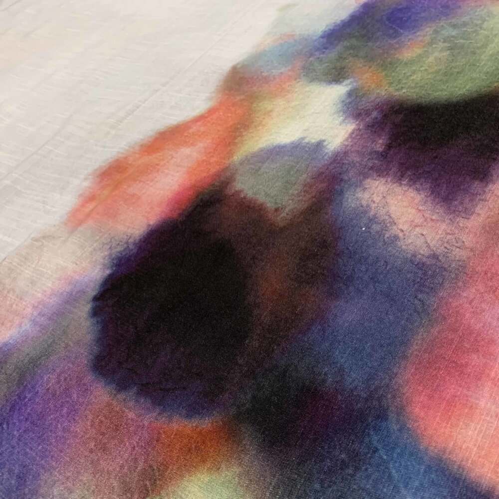 Linnenlook Viscose  Inkjet 3987