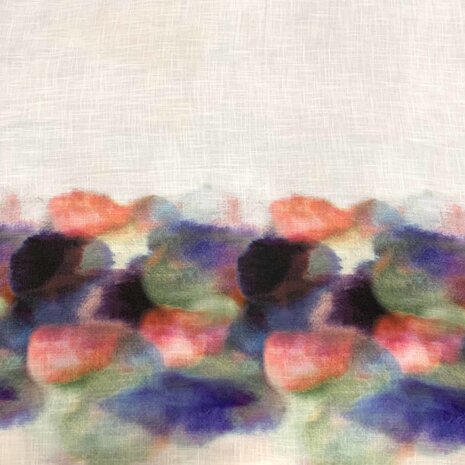 Linnenlook Viscose  Inkjet 3987