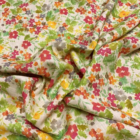 Lin Viscose Jet d'encre 3989