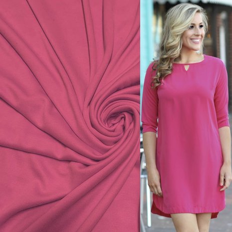 Modal Jersey C33 - Fuchsie Modal Jersey C33 - Fuchsie