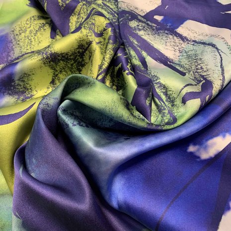 Jet d'encre soie stretch 3998