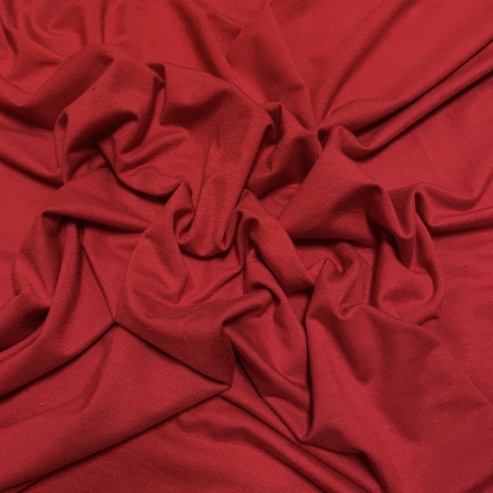 Heavy Bamboo Jersey Uni BH02 - red