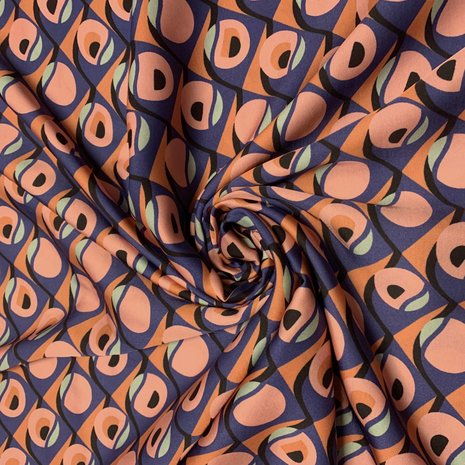 Viscose Satijn Inkjet 4007 Viscose Satijn Inkjet 4007