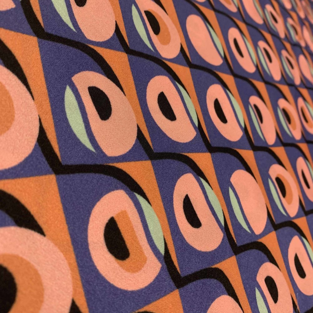 Viscose Satijn Inkjet 4007 Viscose Satijn Inkjet 4007