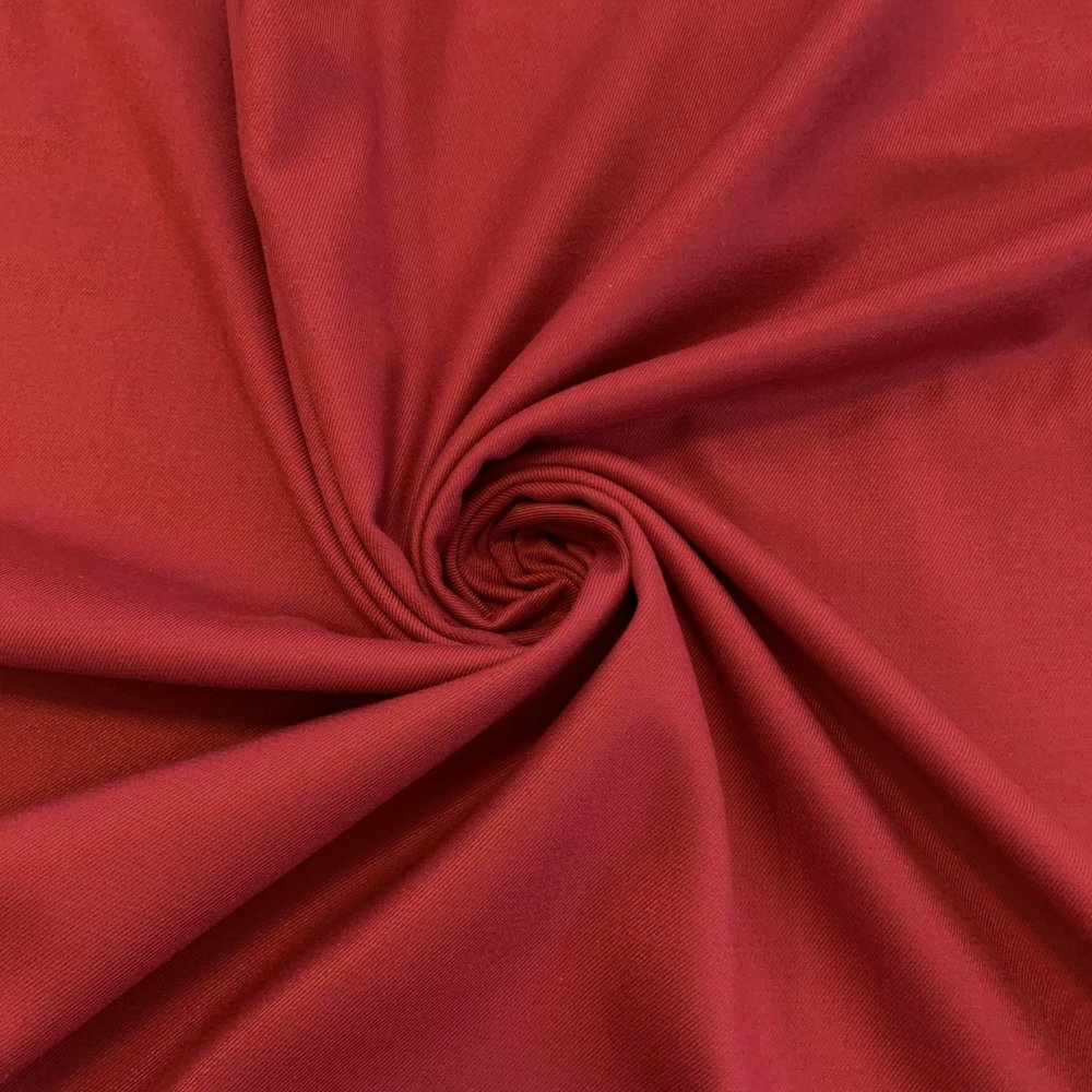 Bamboe Gabardine Stretch BC07 - rood