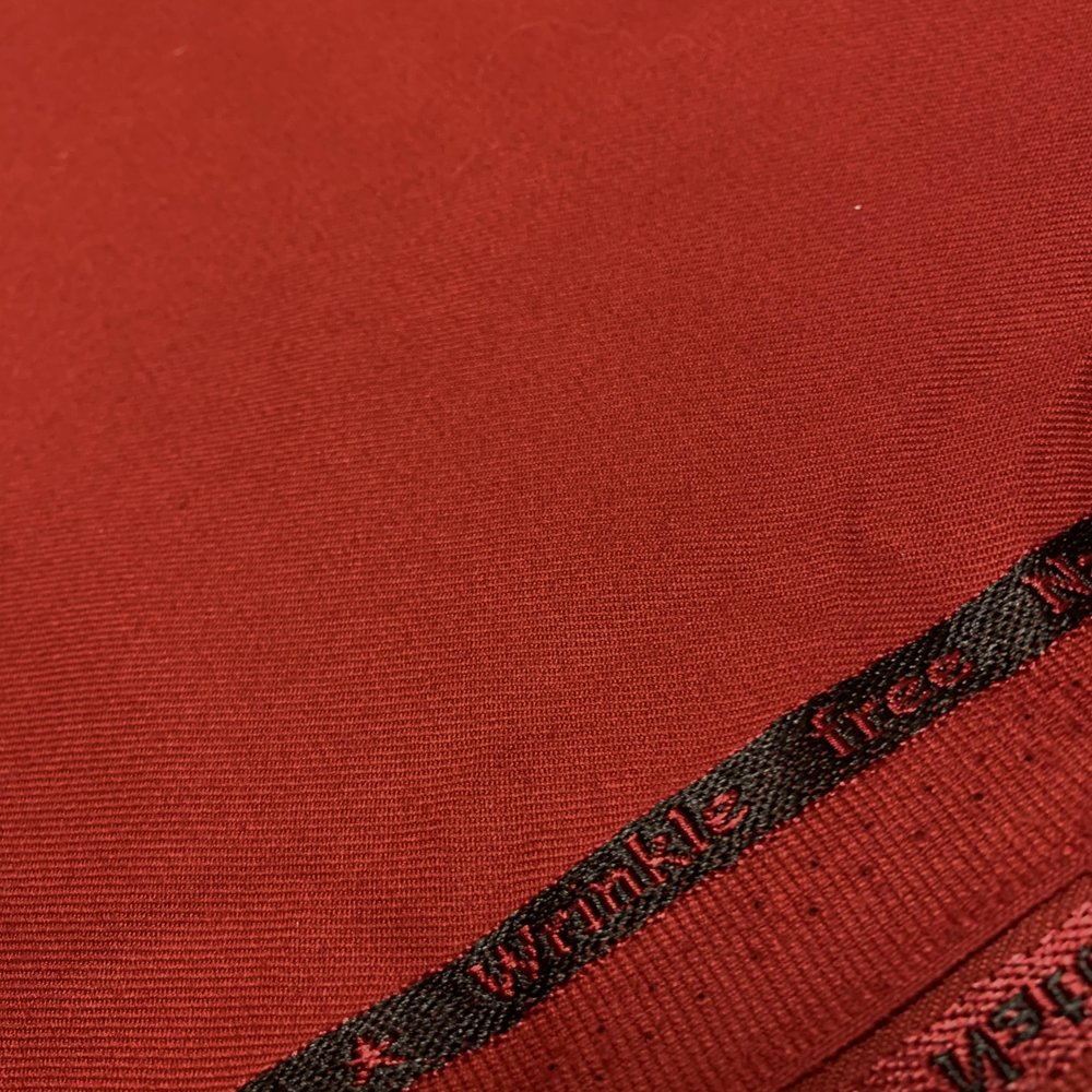 Bamboe Gabardine Stretch BC33 - rood !!NIEUW!! Bamboe Gabardine Stretch BC33 - rood !!NIEUW!!