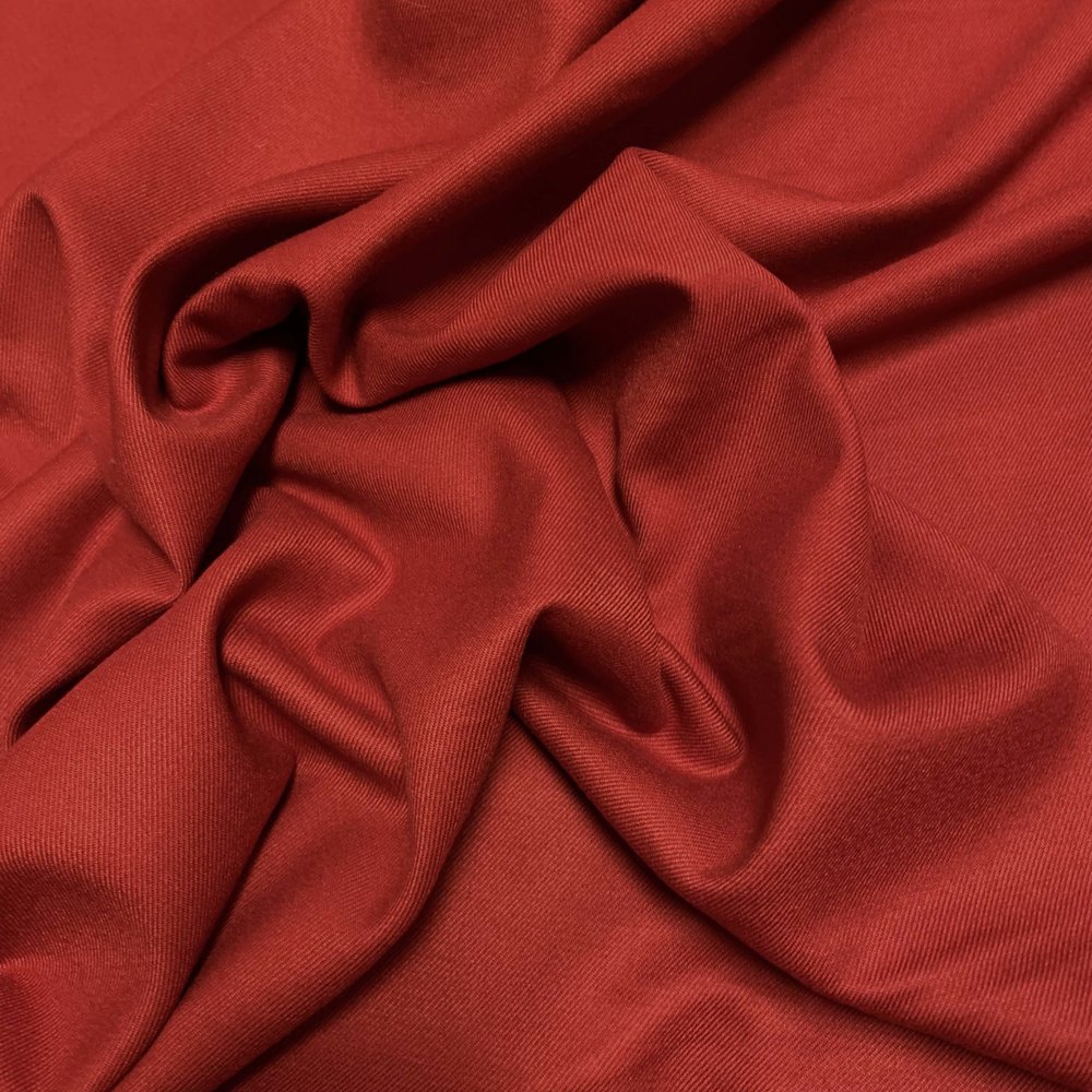 Bamboe Gabardine Stretch BC33 - rood !!NIEUW!! Bamboe Gabardine Stretch BC33 - rood !!NIEUW!!