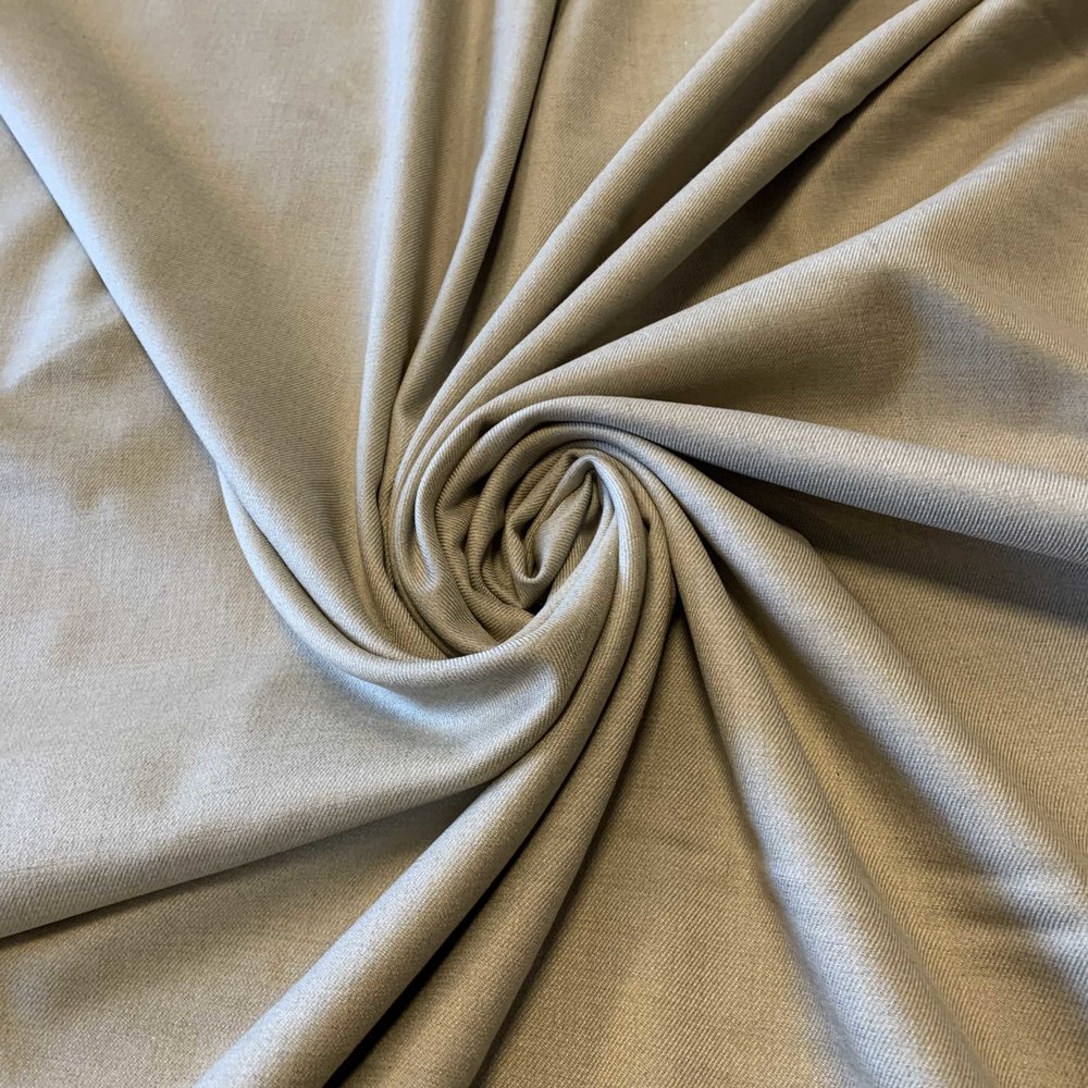 Gabardine de Bambou Stretch BC34 - beige mélangé !!NOUVEAU!!