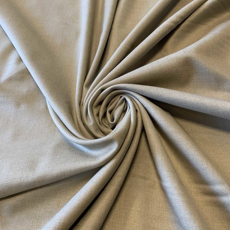 Gabardine de Bambou Stretch BC34 - beige mélangé !!NOUVEAU!!