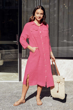 Linen Super Fine LV21 - Fuchsia Linen Super Fine LV21 - Fuchsia