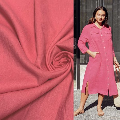 Leinen superfein LV21 - Fuchsia Leinen superfein LV21 - Fuchsia