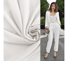 Gabardine Terlenka Stretch 4055 - weiß