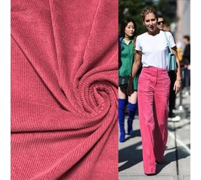 Baumwoll-Cord-Stretch AB14 – Helles Fuchsia !!NEU!! Baumwoll-Cord-Stretch AB14 – Helles Fuchsia !!NEU!!