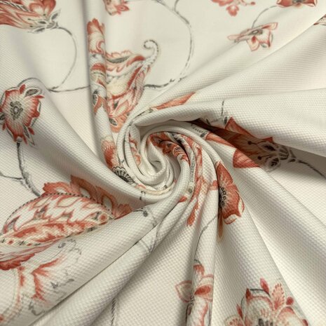 Pique Stretch Katoen 4134