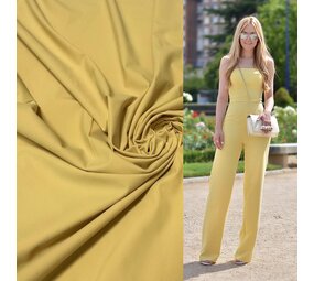 Travel Stretch Jersey BJ46 - yellow Travel Stretch Jersey BJ46 - yellow