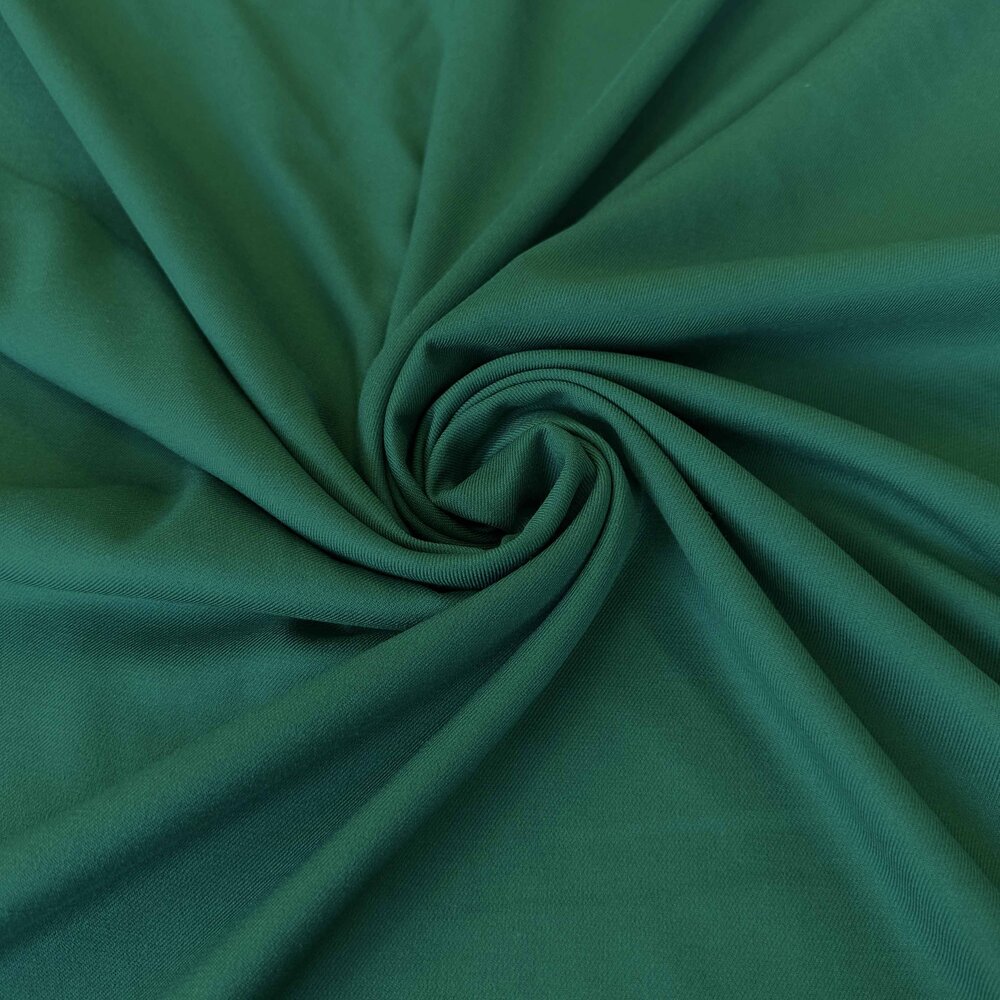 Bamboe Gabardine Stretch BC35 - donker smaragd