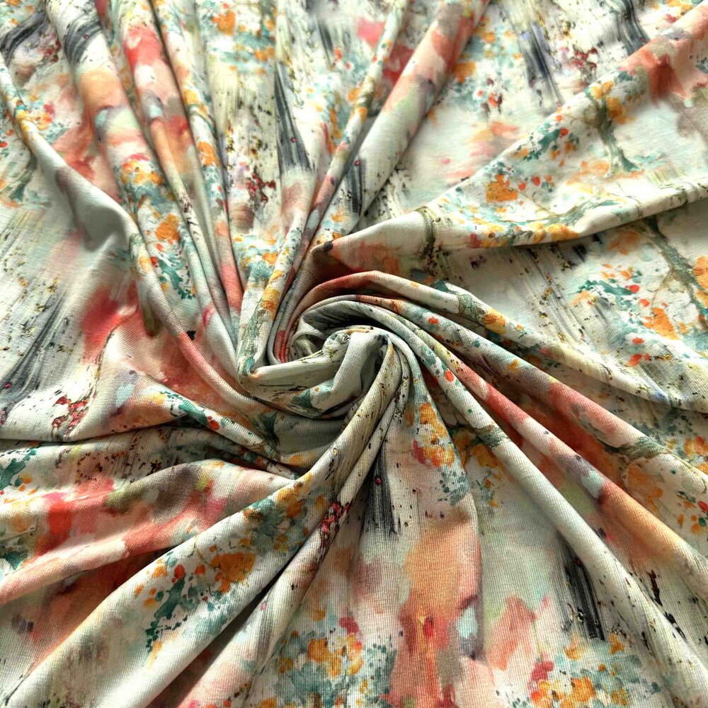 Bamboe Dessin Jersey  - 4184