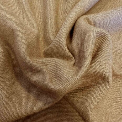 Mantel stof WM17 - beige Mantel stof WM17 - beige