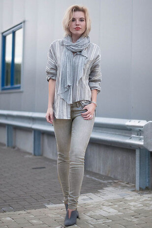Stretch Jeans JE99 - licht grijs Stretch Jeans JE99 - licht grijs