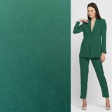 Bamboe Gabardine Stretch BC35 - donker smaragd !!NIEUW!! Bamboe Gabardine Stretch BC35 - donker smaragd !!NIEUW!!