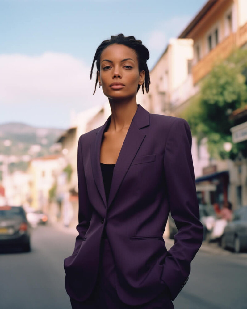 Terlenka TS25 extensible dans les 4 sens - Violet